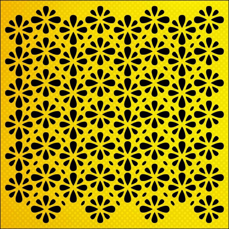 Çiçek Deseni Pasta Kurabiye Kek Stencil Şablon Çiçek Deseni Pasta Kurabiye Kek Stencil Şablon