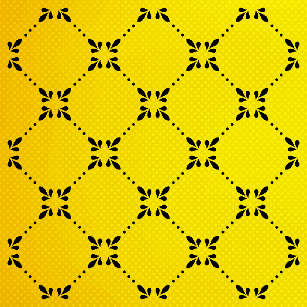 Ardışık Desen Duvar Stencil Şablon