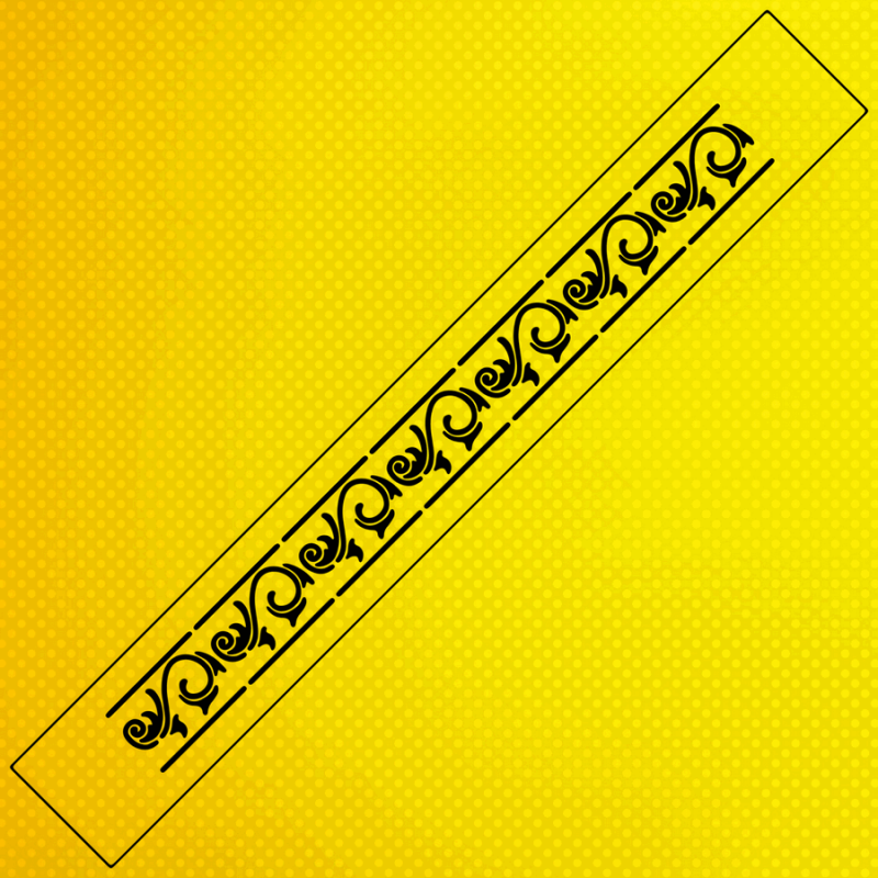 Bordür Stencil Şablon Bordür Stencil Şablon