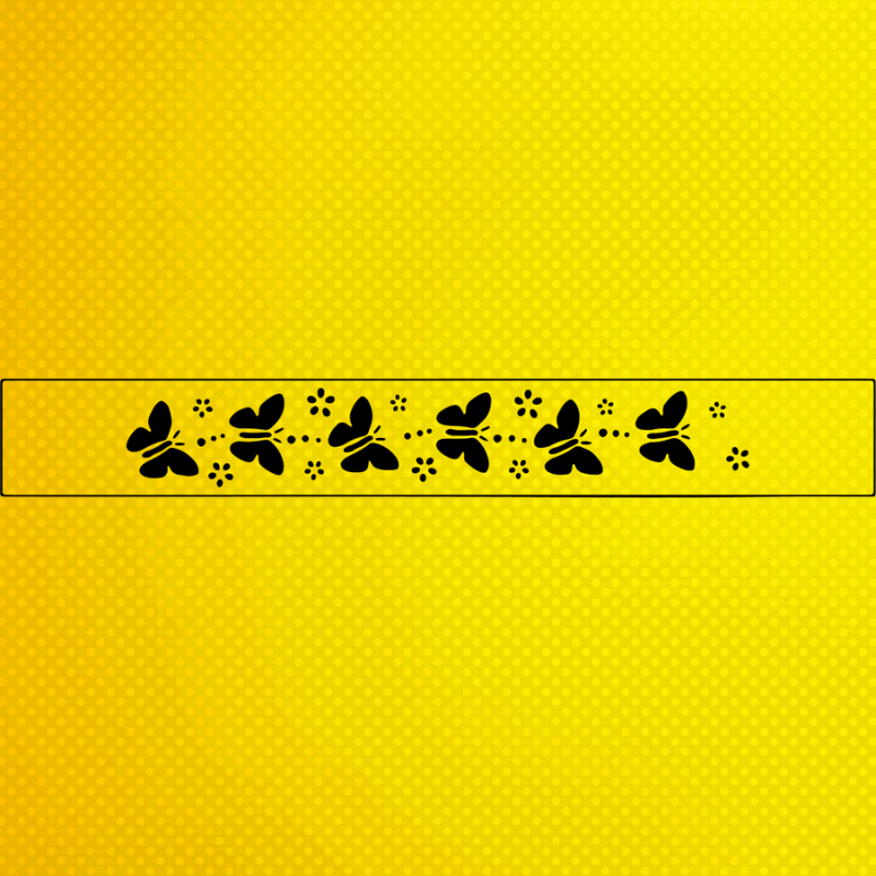 Bordür Stencil Şablon Bordür Stencil Şablon