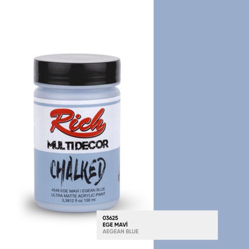 Rich Multi Decor Chalked 4548 Ege Mavi 100 ml