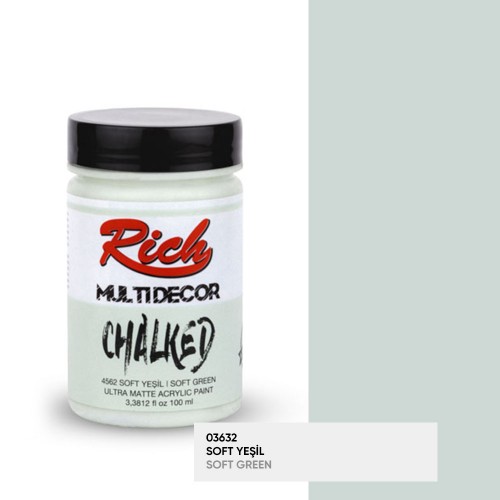 Rich Multi Decor Chalked 4562 Soft Yeşil 100 ml