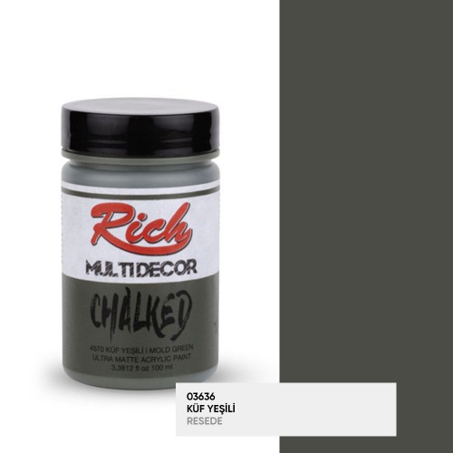 Rich Multi Decor Chalked 4570 Küf Yeşili 100 ml