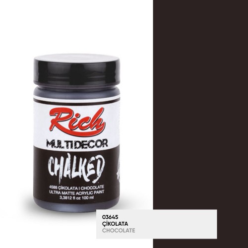 Rich Multi Decor Chalked 4588 Çikolata 100 ml