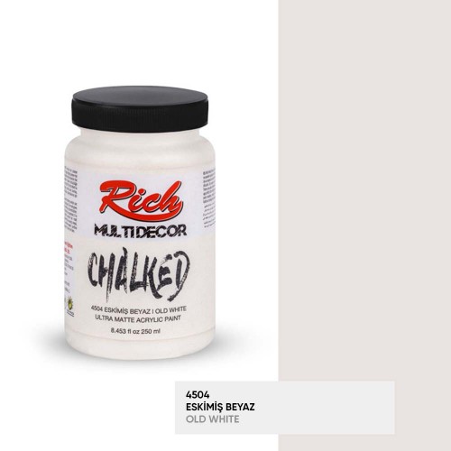 Rich Multi Decor Chalked 4504 Eskimiş Beyaz 250 ml	