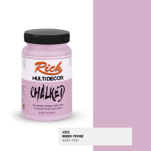 Rich Multi Decor Chalked 4522 Bebek Pembe 250 ml	