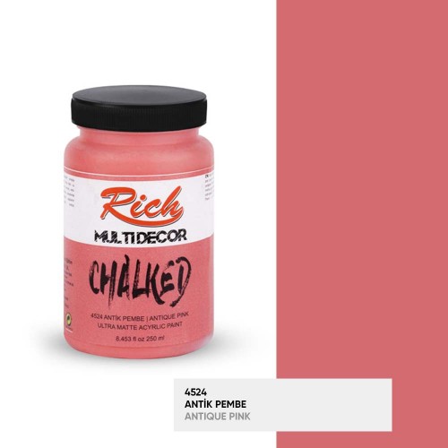 Rich Multi Decor Chalked 4524 Antik Pembe 250 ml