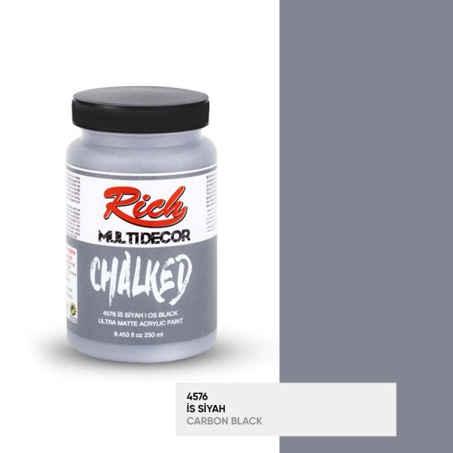 Rich Multi Decor Chalked 4576 İs Siyah 250 ml