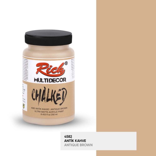 Rich Multi Decor Chalked 4582 Antik Kahve 250 ml