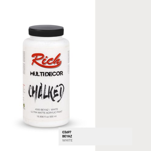 Rich Multi Decor Chalked 4500 Beyaz 500 ml