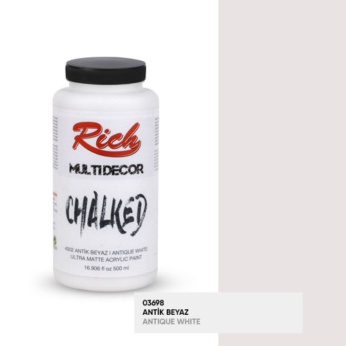 Rich Multi Decor Chalked 4502 Antik Beyaz 500 ml