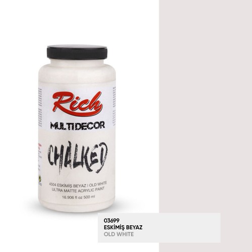 Rich Multi Decor Chalked 4504 Eskimiş Beyaz 500 ml