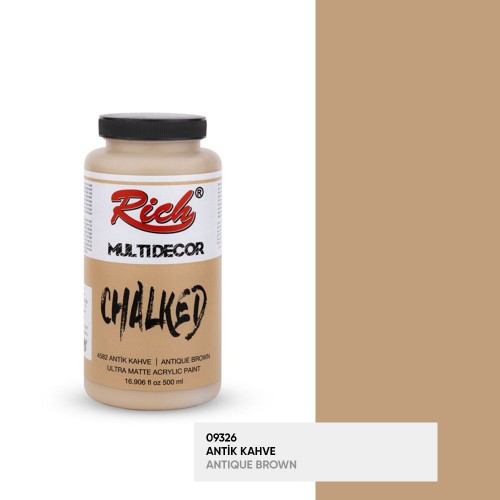 Rich Multi Decor Chalked 4582 Antik Kahve 500 ml