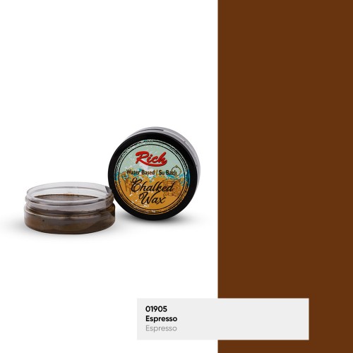 Rich Chalked Wax Espresso 11005