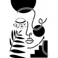 Soyut Desen Stencil Modelleri