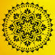 Mandala Stencil Şablon Mandala Stencil