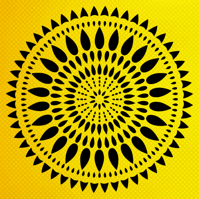 Mandala Stencil Şablon Mandala Stencil