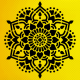 Mandala Stencil Mandala Stencil
