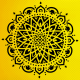 Mandala Stencil Mandala Stencil