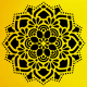 Mandala Stencil Mandala Stencil