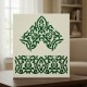 Bordür ve Köşe Desen Stencil Şablon