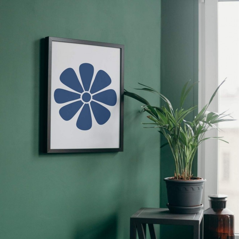 Papatya Deseni Stencil Şablon Papatya Deseni Stencil Şablon