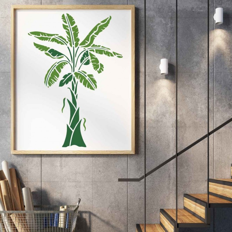 Ağaç Ev Stencil Şablon Ağaç Ev Stencil Şablon