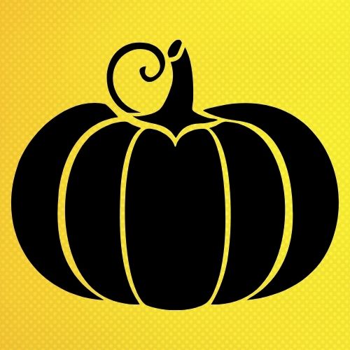 Bal Kabağı Stencil Şablonu – Ahşap Boyama ve Dekor İçin Tekrar Kullanılır