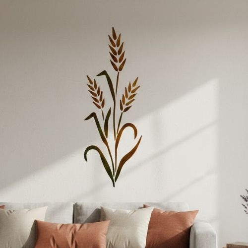 Başak Deseni Stencil Şablon