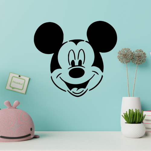 Mickey Mouse Stencil Şablon