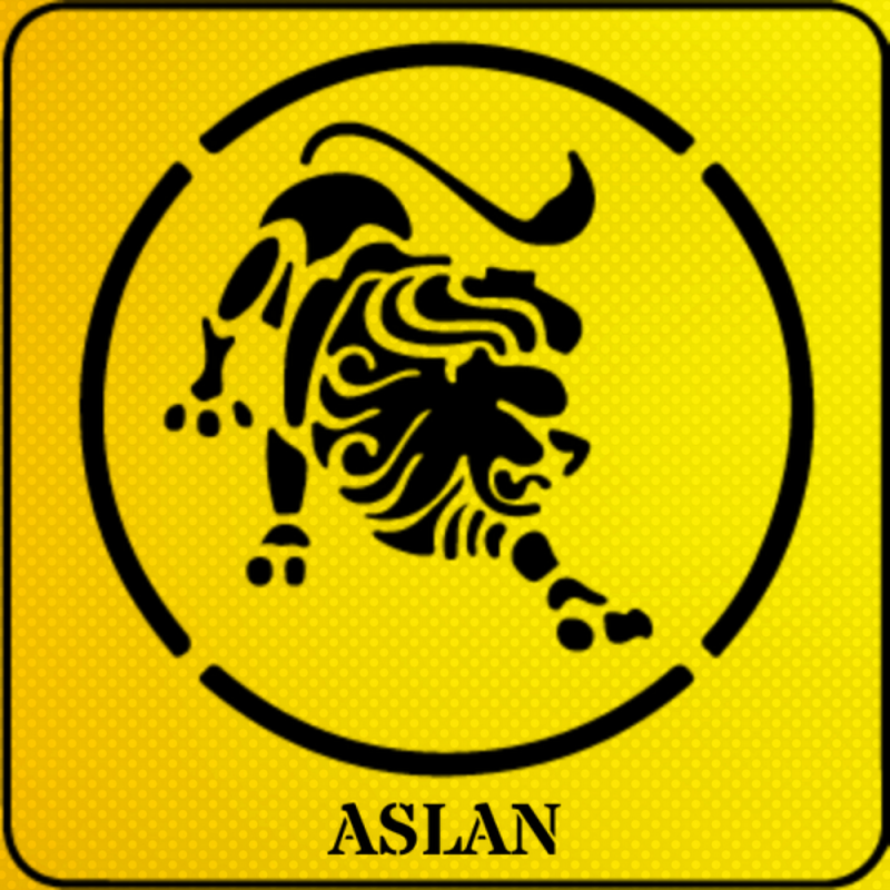 Aslan Burcu Stencil Aslan Burcu Stencil