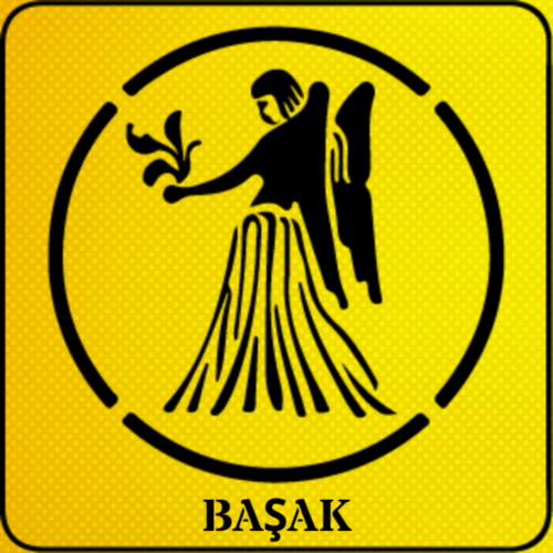 Başak Burcu Stencil Şablon