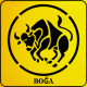 Boğa Burcu Stencil Boğa Burcu Stencil Şablon