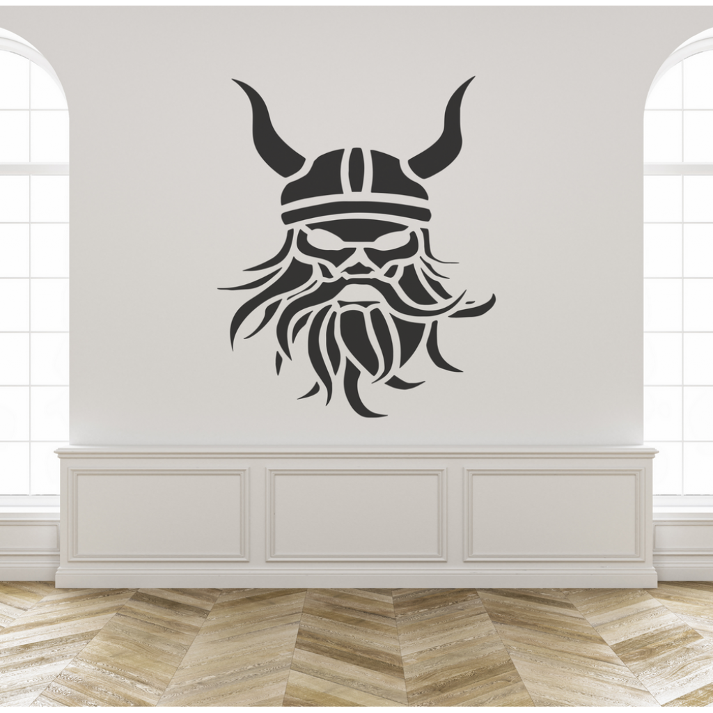 Viking Deseni Stencil Şablon