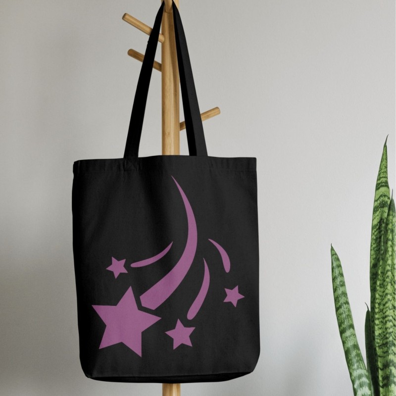 Kuyruklu Yıldız Deseni Stencil Şablon Kuyruklu Yıldız Deseni Stencil Şablon