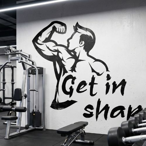 Fitness & GYM Spor Salonu Dekorasyon Şablonu