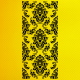 Damask Desen Stencil Şablon Damask Desen Stencil Şablon