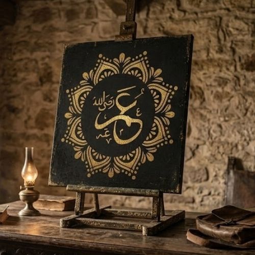 Hz Ömer Stencil - Cami Dekorasyon Şablon