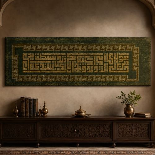 Dua Niyaz Stencil Şablon 50x100