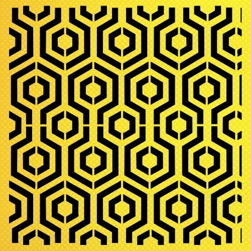 Petek Stencil Şablon