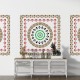 Tribal Desen Geometrik Stencil Şablon Tribal Desen Geometrik Stencil Şablon