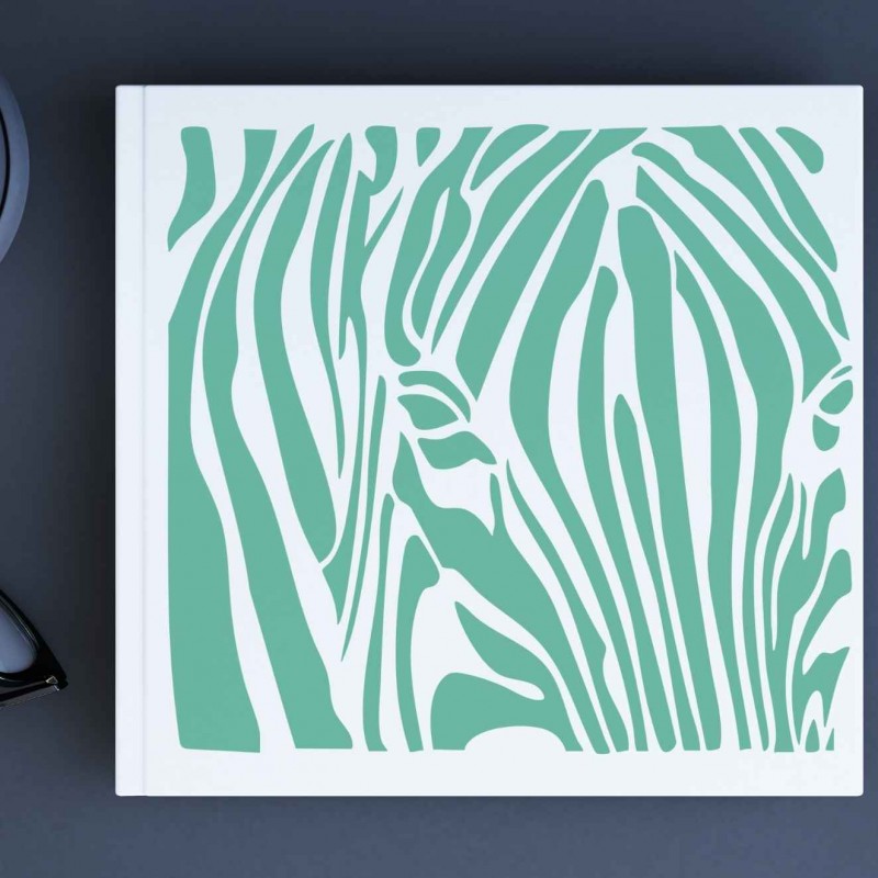 Zebra Deseni Stencil Şablon Zebra Deseni Stencil Şablon