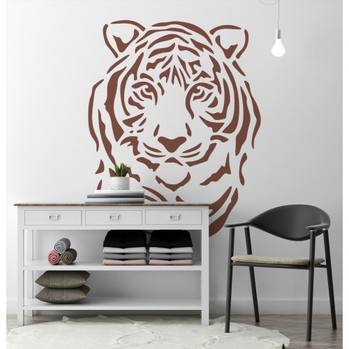Kaplan Deseni Stencil Şablon
