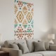 Halı ve Kilim Deseni Stencil Şablon