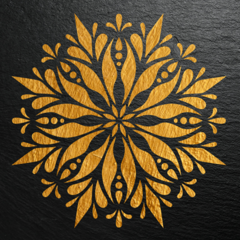Mandala Stencil Boyama Deseni M00003 Mandala Stencil Boyama Deseni M00003