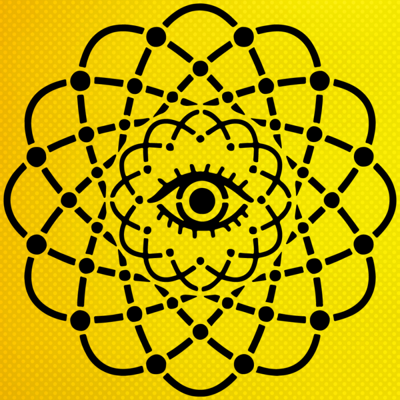 Mistik Mandala Stencil Şablon Mistik Mandala Stencil Şablon