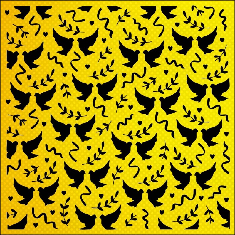 Küçük Aşk Deseni Kurabiye Pasta Kek Deseni Stencil Şablon Küçük Aşk Deseni Kurabiye Pasta Kek Deseni Stencil Şablon
