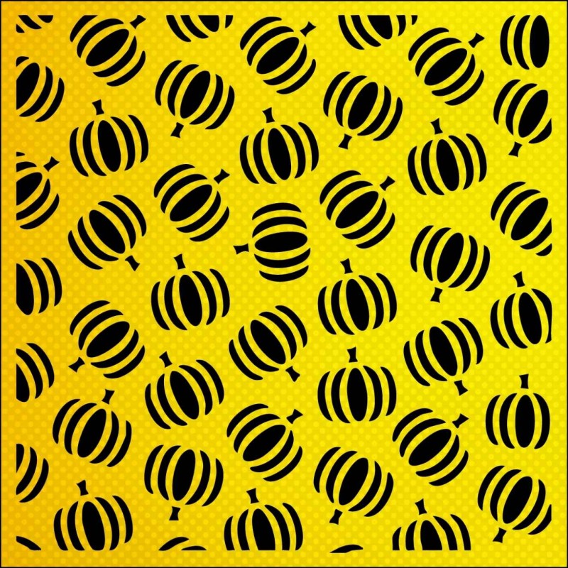Mini Bal Kabağı Kurabiye Kek ve Pasta Stencil Şablon Mini Bal Kabağı Kurabiye Kek ve Pasta Stencil Şablon