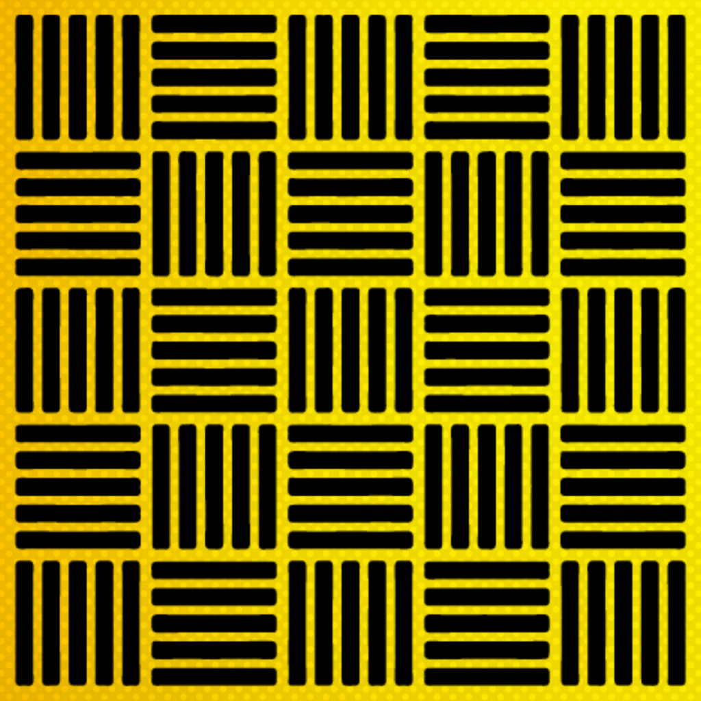 Geometrik Ardışık Desen Çizgi Stencil Şablon