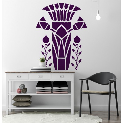 Antik Mısır Sembolleri Stencil Şablon Antik Mısır Sembolleri Stencil Şablon
